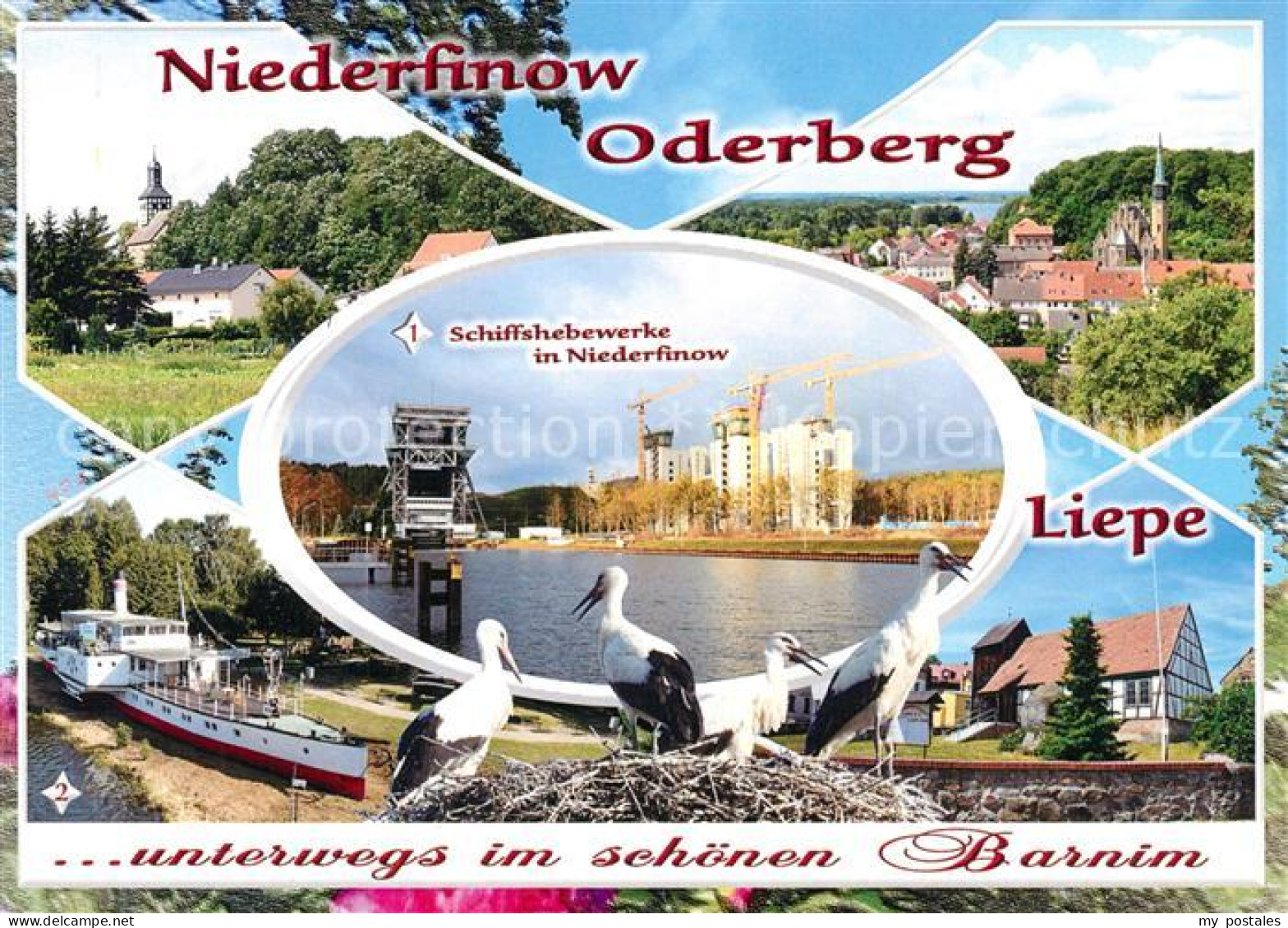 Niederfinow Schiffshebewerke Liepe Oderberg