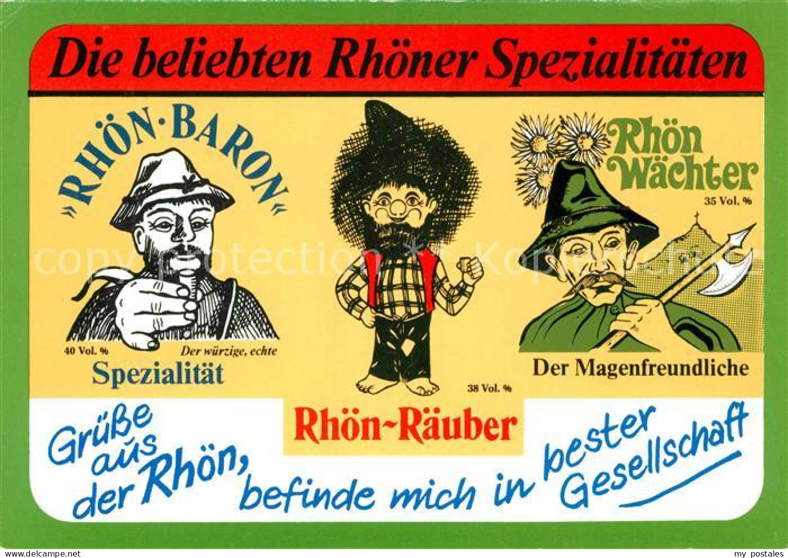 Niederkalbach Rhoen Spirituosen Vertrieb Rhoen Baron Rhoen Waechter Rhoen Raeube