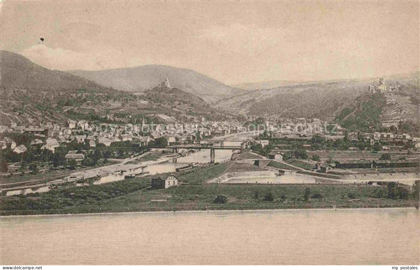 Niederlahnstein Lahnstein Rheinland-Pfalz Panorama