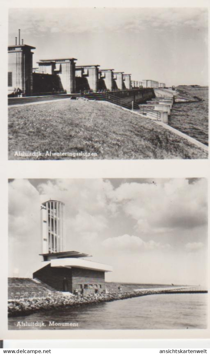 Niederlande: Afsluitdijk Monument Afwateringssluizen ngl #223.566