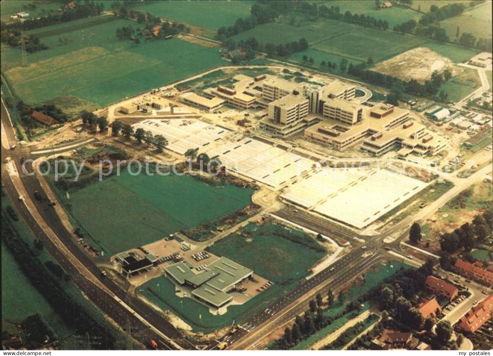 Niederlande Fliegeraufnahme Streekziekenhuis Almelo