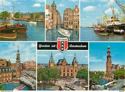 Carte Postale - Pays-Bas - Amsterdam - Multivues - Noord-Holland - CPM - Voir Scans Recto-Verso