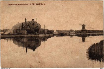 CPA APPINGEDAM Bronsmotorenfabriek NETHERLANDS (706188)