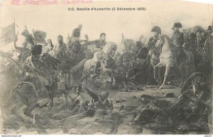 CPA 212 bataille d austerlitz(2 decembre 1805) Napoleon 1er