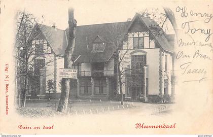 Nederland - BLOEMENDAAL - Duin en daal
