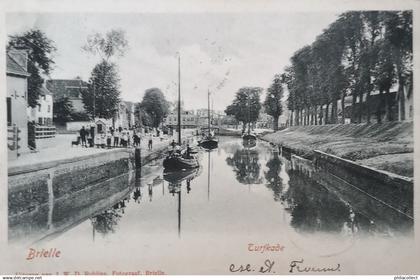 Brielle (ZH) Turfkade (veel Volk) 190?