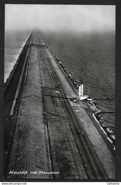 Afsluitdijk & Vlieter Monument (North Holland, Netherlands)