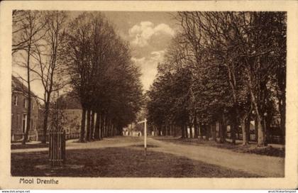CPA Gieten Drenthe Niederlande, Blick auf das Dorf