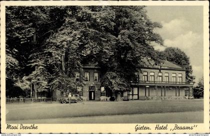 CPA Gieten Drenthe Niederlande, Hotel Braams