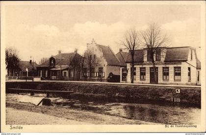 CPA Smilde Drenthe Niederlande, Bei der Veenhoops-Brücke