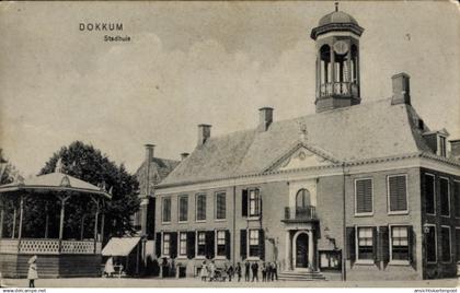 CPA Dokkum Dongeradeel Friesland Nederland, Stadhuis
