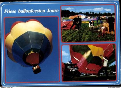 CPA Joure Friesland Niederlande, Heißluftballons