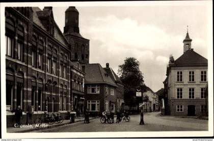 CPA Groenlo Oost Gelre Gelderland, Markt