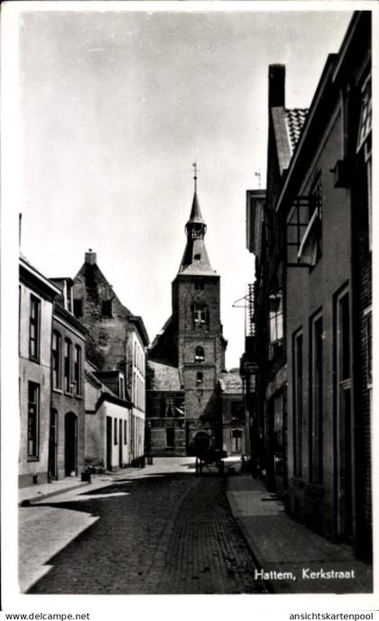 CPA Hattem Gelderland Niederlande, Kerkstraat