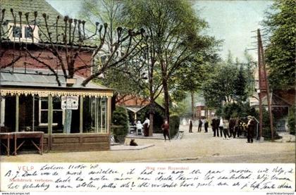 CPA Velp Gelderland Niederlande, Straße nach Rozendaal