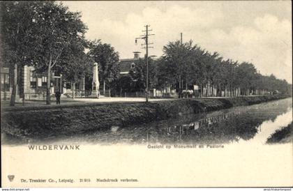 CPA Wildervank Groningen Niederlande, Monument, Pastorat