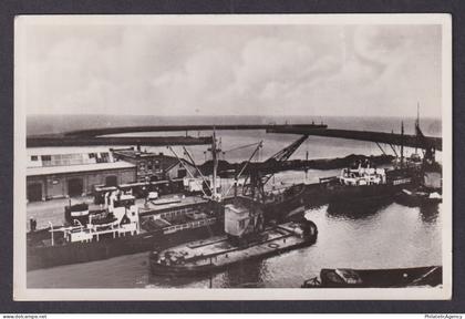 Vintage Postcard Netherlands Harlingen Port works