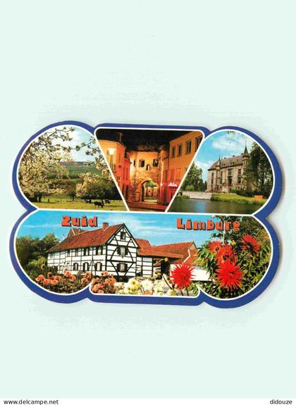 Carte Postale - Pays-Bas - Zuid-limburg - Zuid-limburg - Multivues - découpe originale - Limburg - CPM - Voir Scans Rect