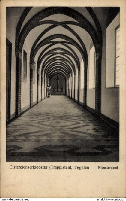 CPA Tegelen Heidenend Venlo Limburg Niederlande, Zisterzienserkloster, Klostergebäude