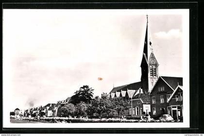 AK Sappemeer, Zuiderstraat met R. K. Kerk