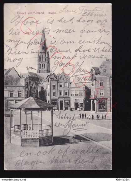 Sittard - Markt - postkaart