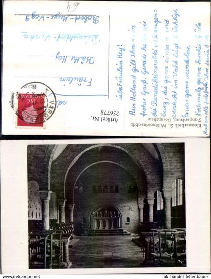 256778,Doetinchem Kloosterkerk St. Willibrordus-abdij Slangenburg Kirche Innenansicht