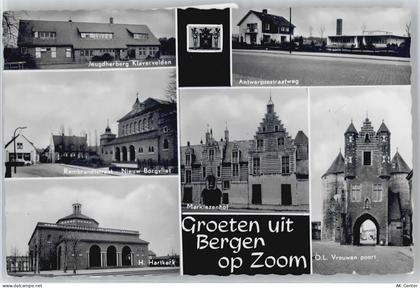 4611 Bergen op Zoom - Jugendherberge, Kirche, Rembrandstraat, ... - 50530159