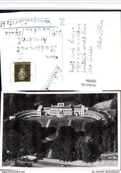 509986,Netherlands Baarn Paleis Soestdijk Schloss