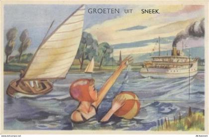 8601 Sneek - Sneek (Niederlande) Leporello I-II (Marke entfernt) - 55121221