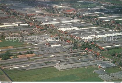 Aalsmeer Flower Market aerial view