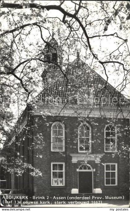 Assen Abdijkerk Brink Kirche