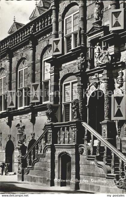 Bolsward Boalsert Bordes Stadhuis Rathaus