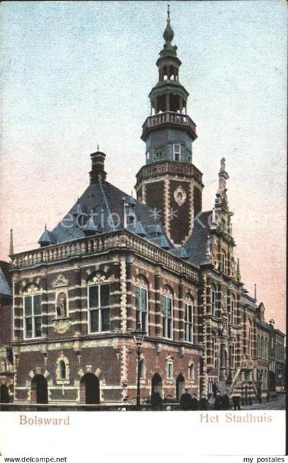 Bolsward Boalsert Stadhuis Rathaus
