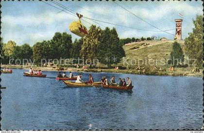 Brunssum Schutterspark Roeivijvers kabelbaan