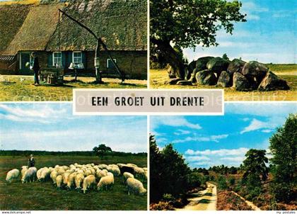 Drente Oude boerderij Schoonebeek Hunebed Rolde Schaapherder Exlo Bos en hei Bau