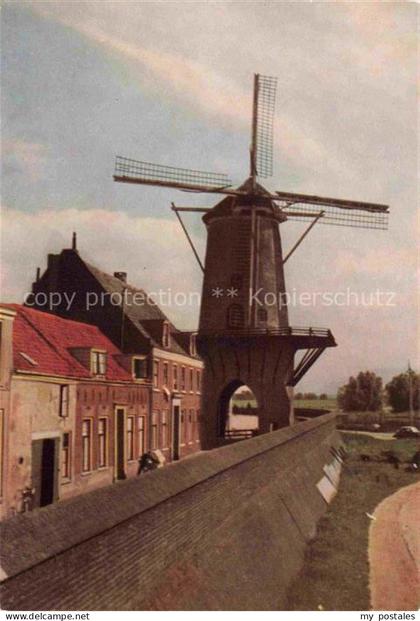 Duurstede Wijk bij Duurstede Utrecht NL Korenmolen Rijn-en-Lek Windmuehle Stadtm
