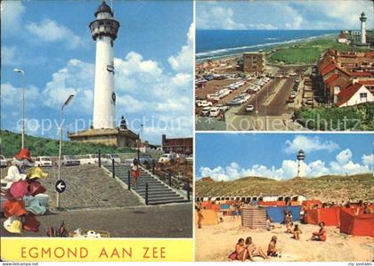 Egmond aan Zee Leuchtturm Strand