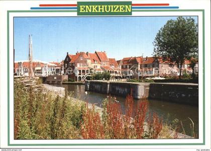 Enkhuizen Partie am Kanal