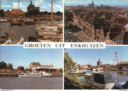 Enkhuizen Teilansichten Hafen