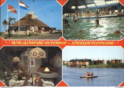 Flevoland De Eemhof Bungalowpark mit Schwimmbad