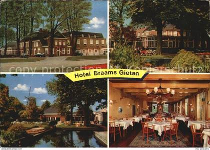 Gieten Hotel Braams Speiseraum Park