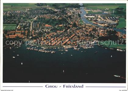Grou Friesland Fliegeraufnahme