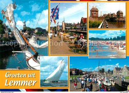 Lemmer Strand Segelboot