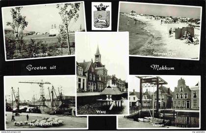 Makkum Friesland NL Camping Strand Haven Waag Vallaat