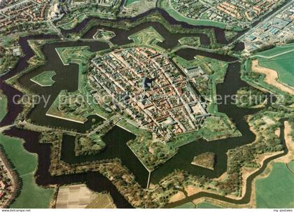 Naarden Vestingstad Fliegeraufnahme