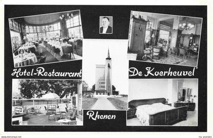 Rhenen NL Hotel Restaurant De Koerheuvel Gastraeume Zimmer