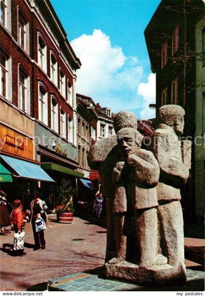 Sittard Netherlands Limbrichterstraat met de drie Laammaekers