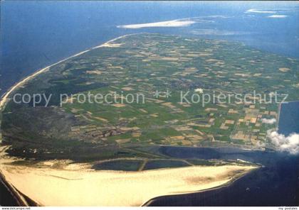 Texel Fliegeraufnahme het eiland