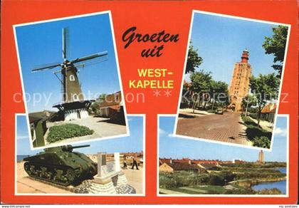 Westkapelle Netherlands Panzer Windmuehle