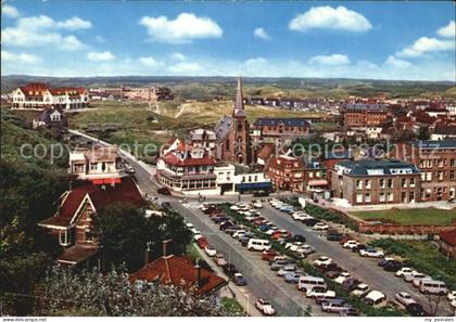 Wijk aan Zee Ortspartie mit Kirche